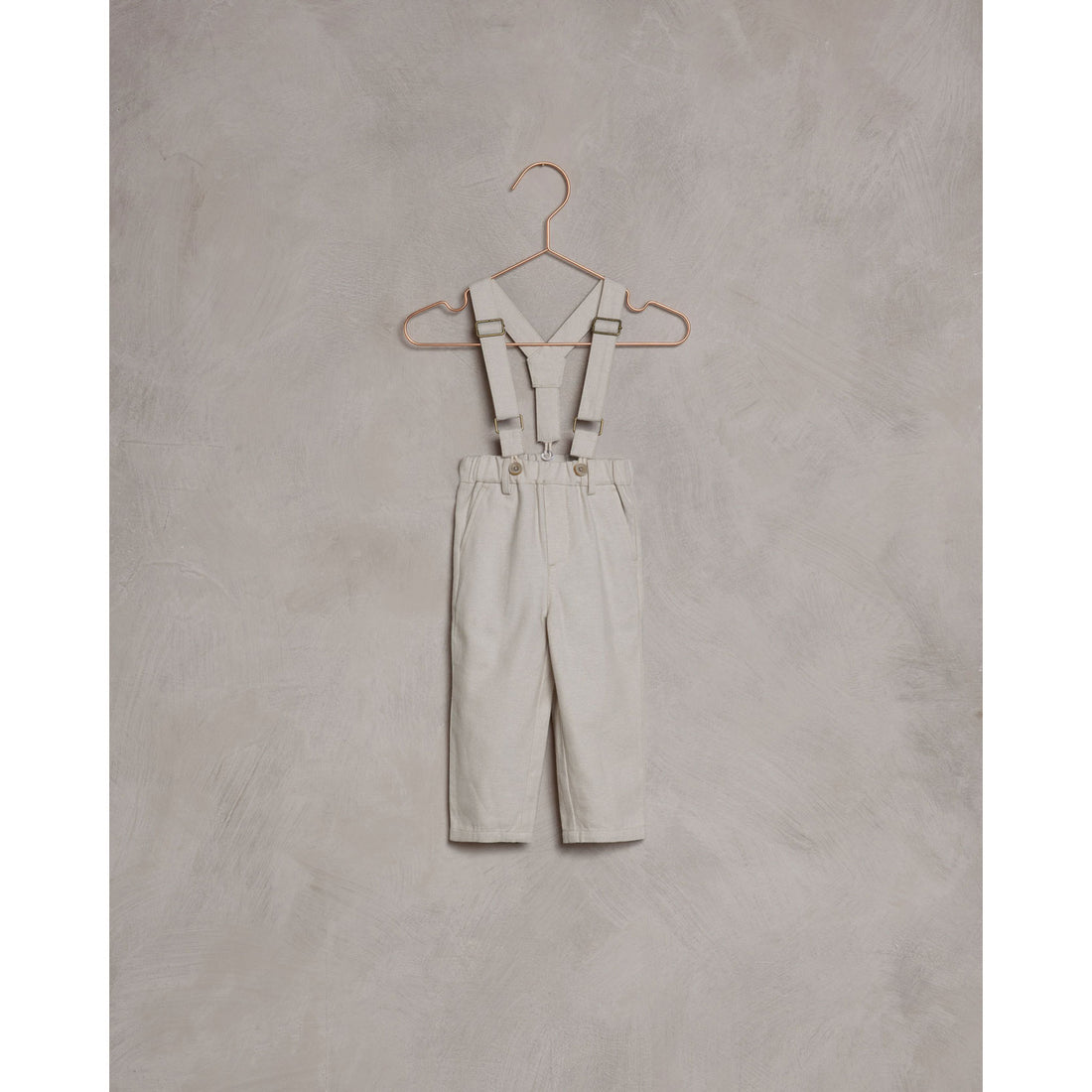 Noralee Suspender Pant | Dove Grey