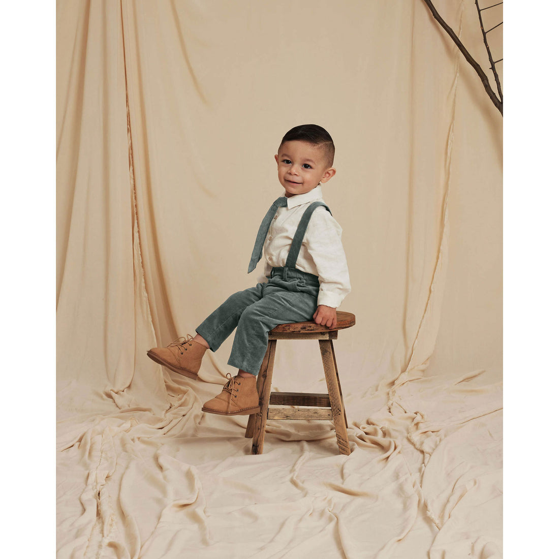 Noralee Suspender Pant | French Blue