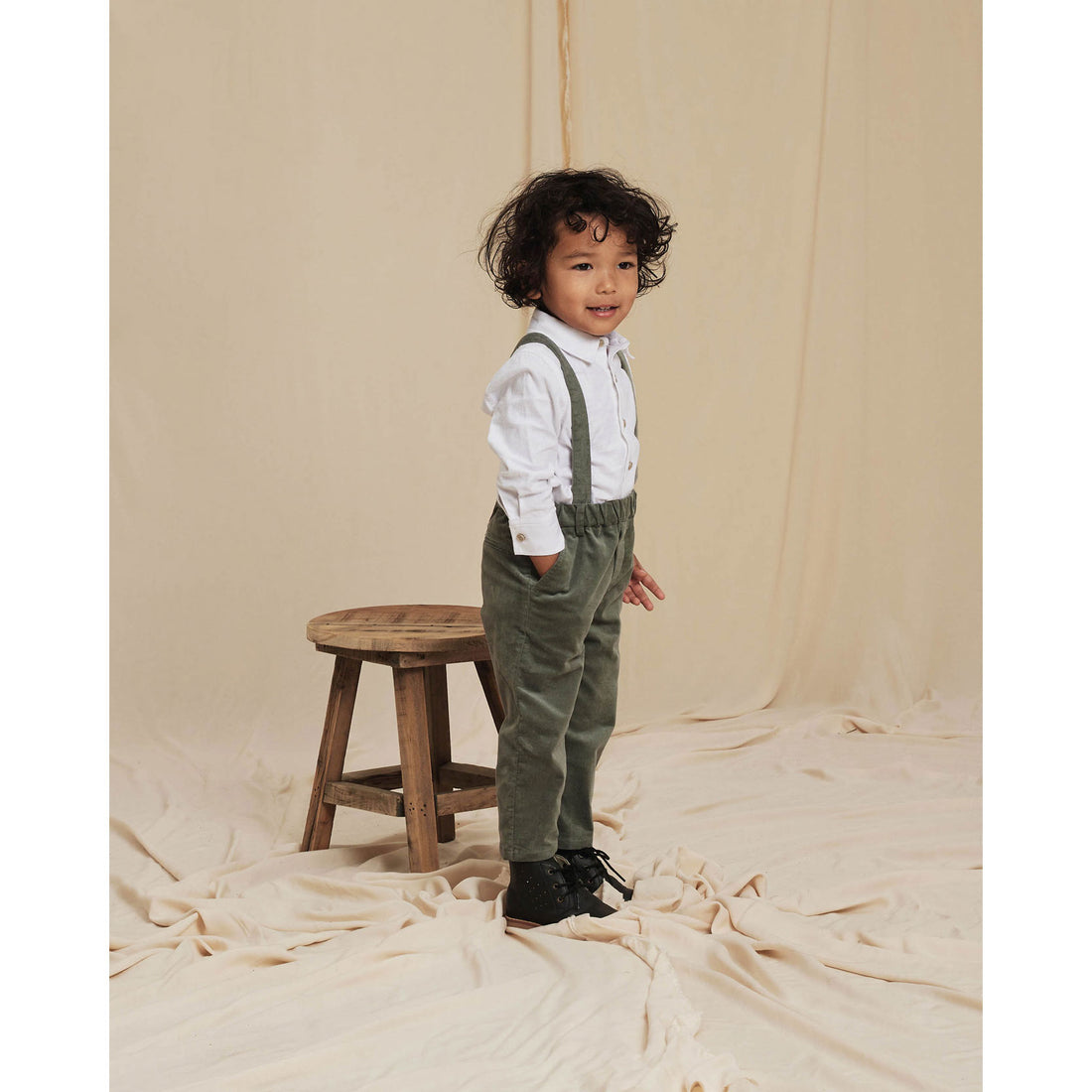 Noralee Suspender Pant | French Blue