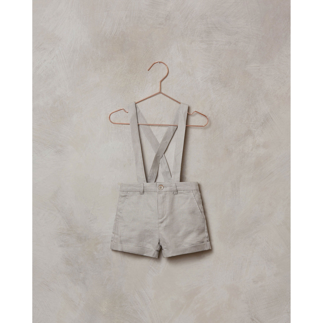 Noralee Suspender Shorts | Ash