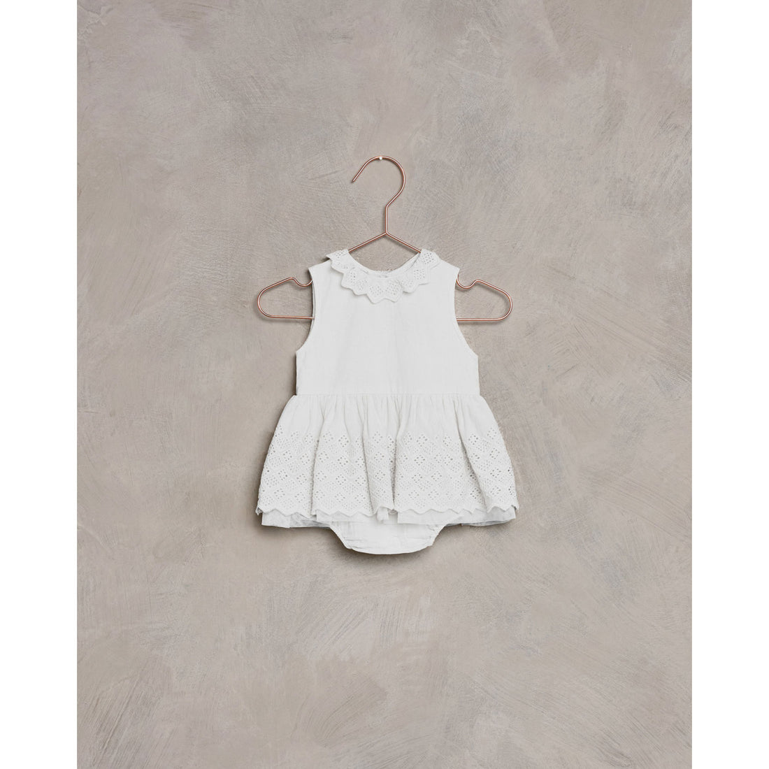 Noralee White Georgia Romper