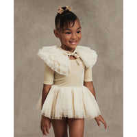 Noralee Ruffle Tulle Collar | Champagne