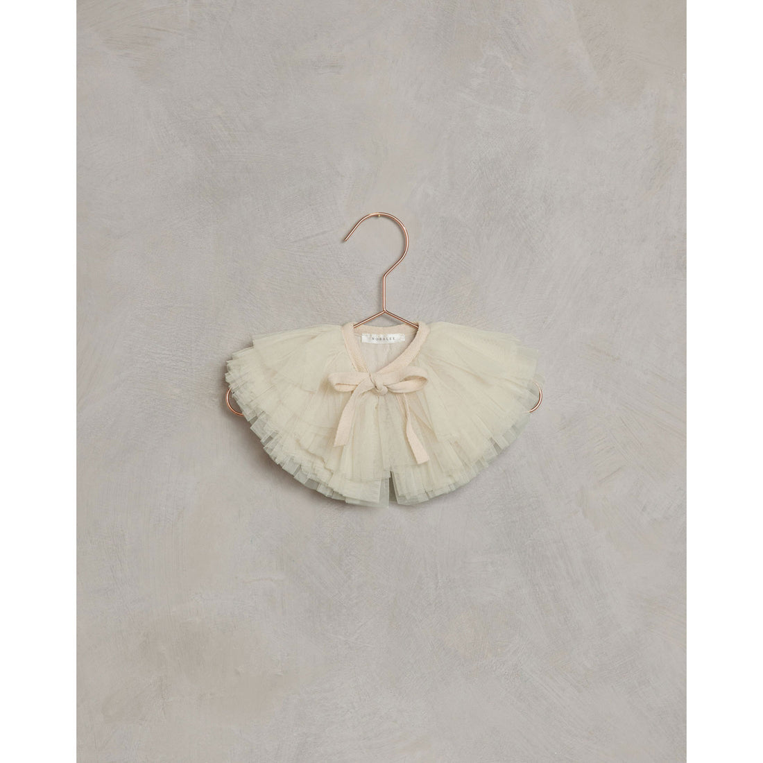 Noralee Ruffle Tulle Collar | Champagne