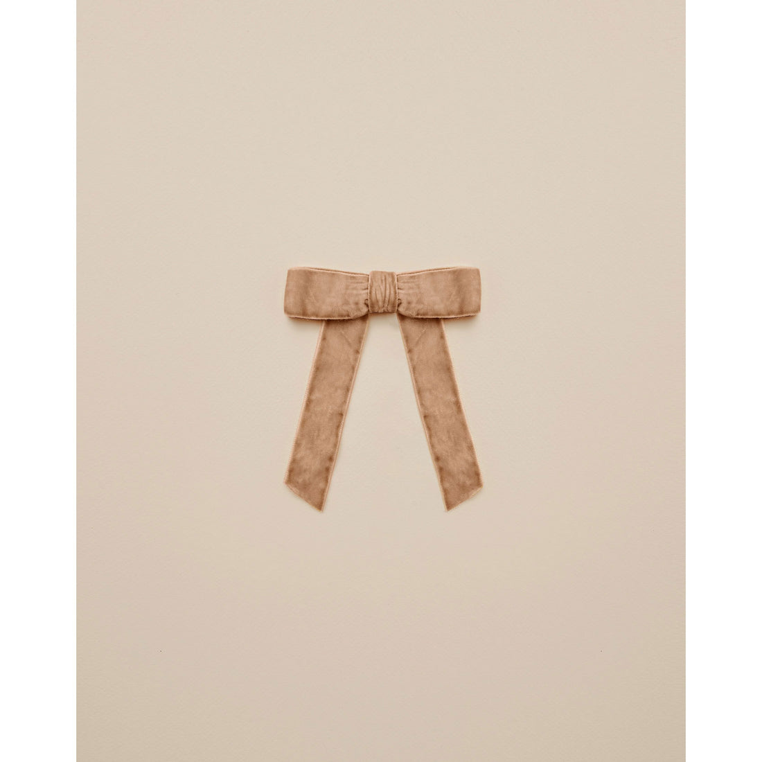 Noralee Velvet Bow | Apricot