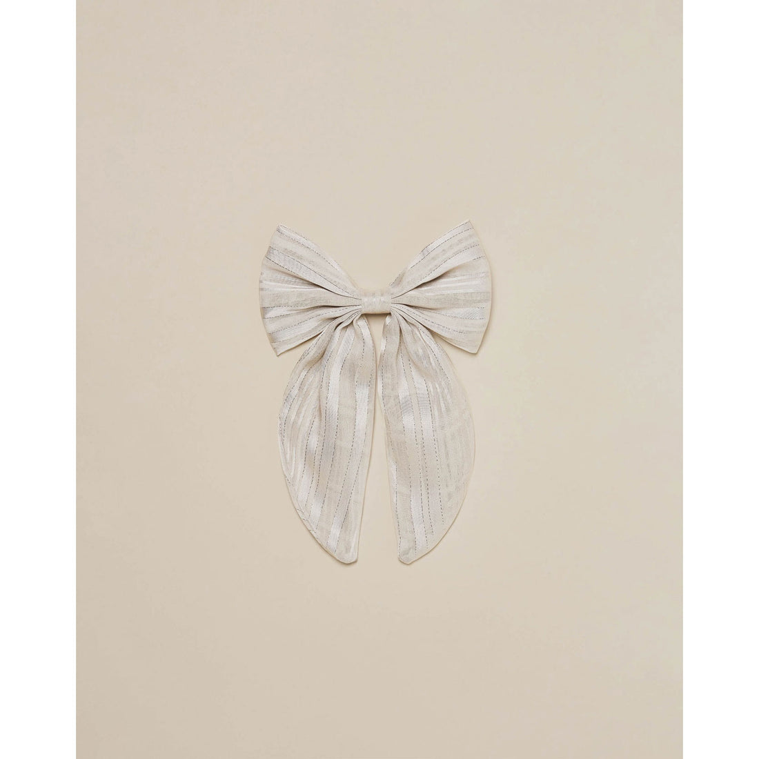 Noralee Oversized Bow | Dove Grey