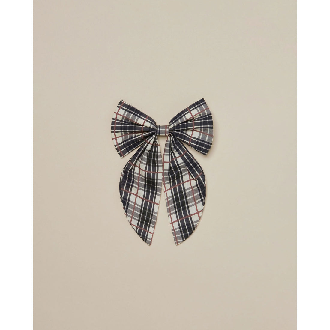 Noralee Oversized Bow | Tartan Plaid