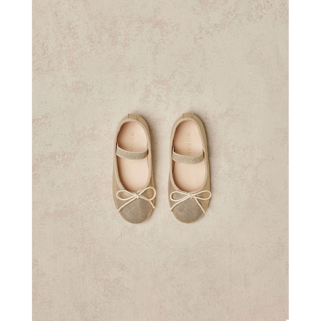 Noralee Gold Metallic Ballet Flats