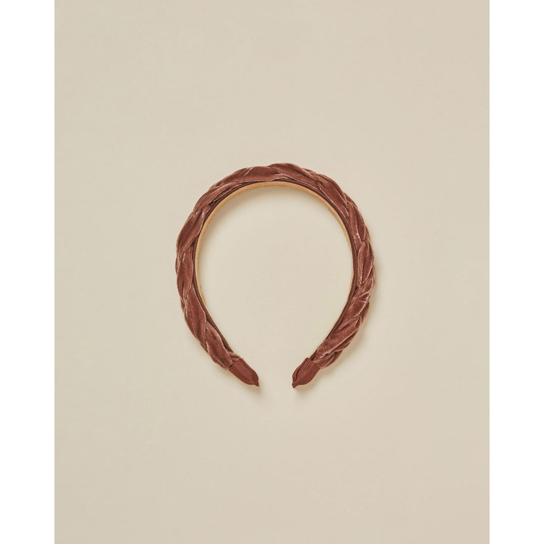 Noralee Velvet Braided Headband | Wine