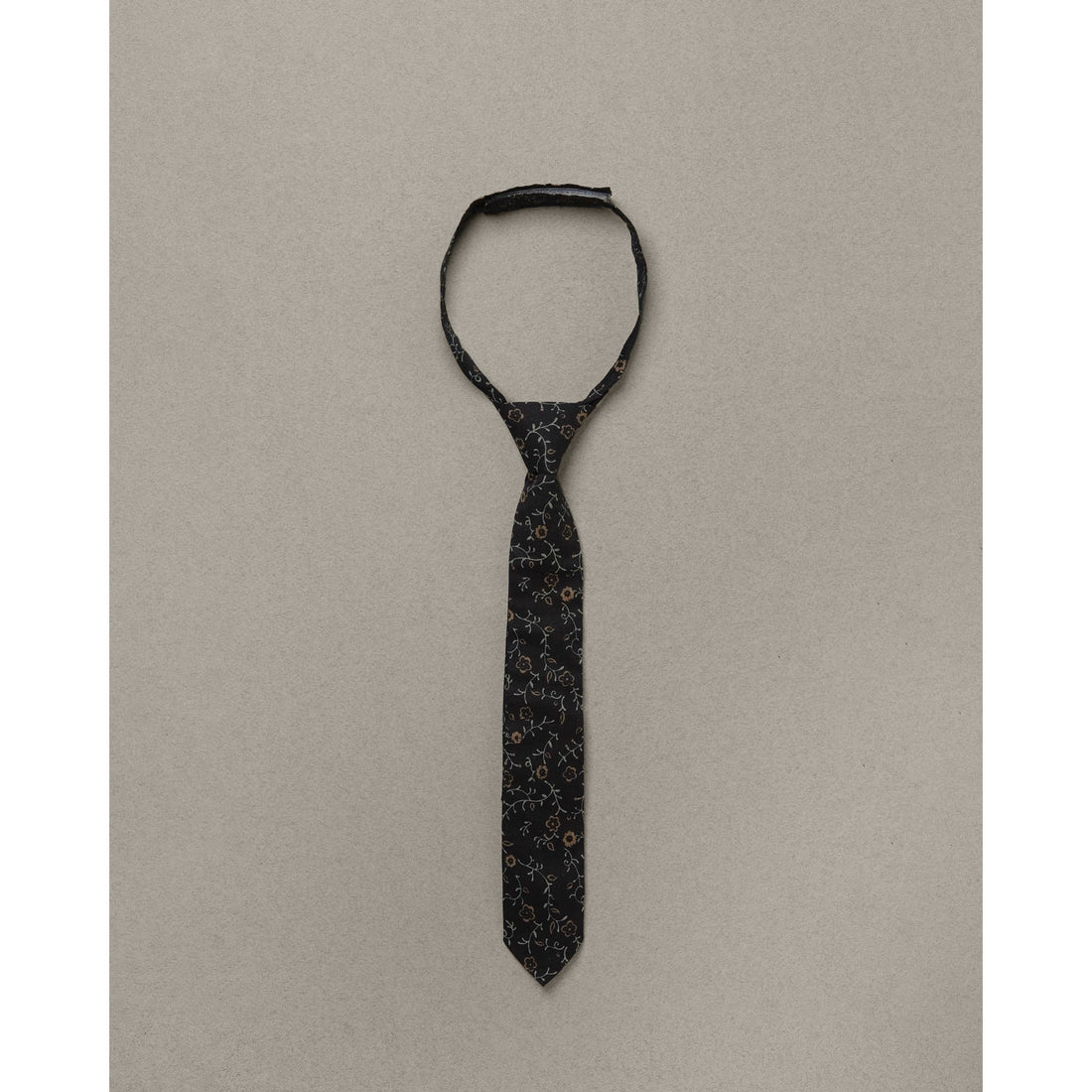 Noralee Skinny Tie | Dark Floral