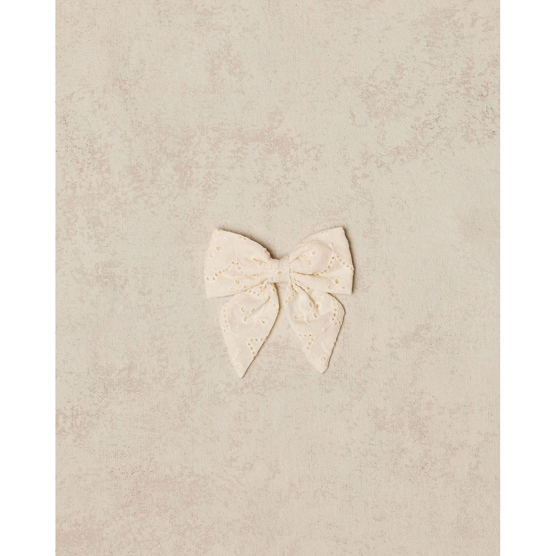 Noralee Ivory Eyelet Sailor Bow