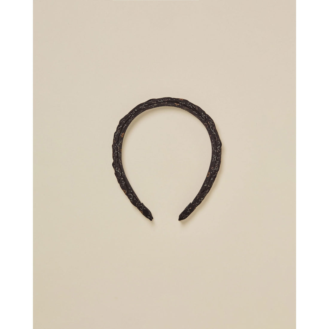 Noralee Braided Headband | Dark Floral