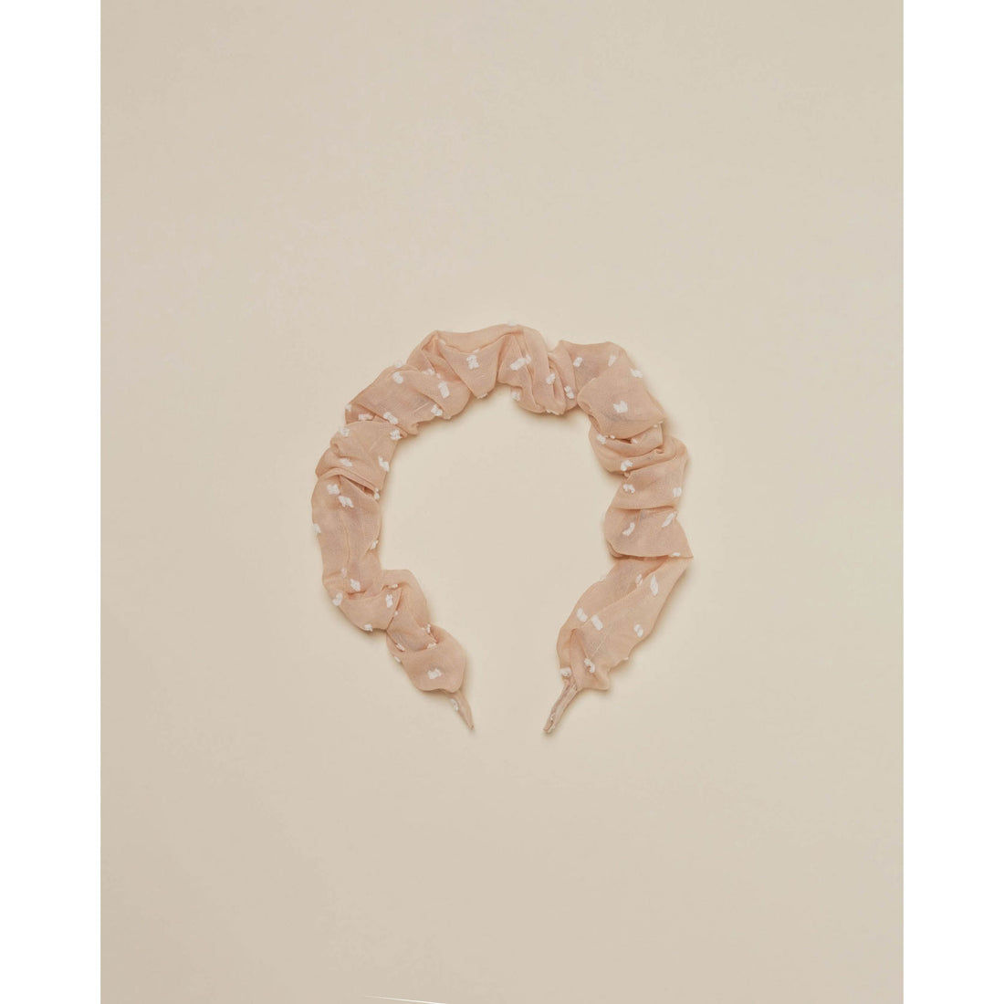 Noralee Gathered Headband | Apricot