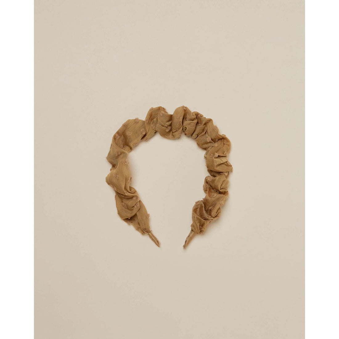Noralee Gathered Headband | Golden