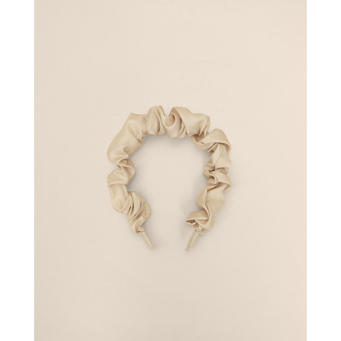 Noralee Gathered Headband | Champagne