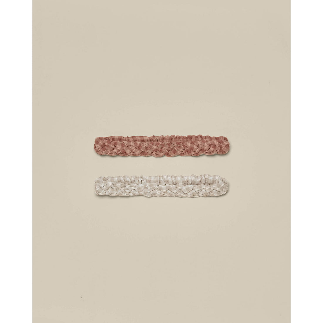 Noralee Baby Headband | Dove Grey & Dusty Rose