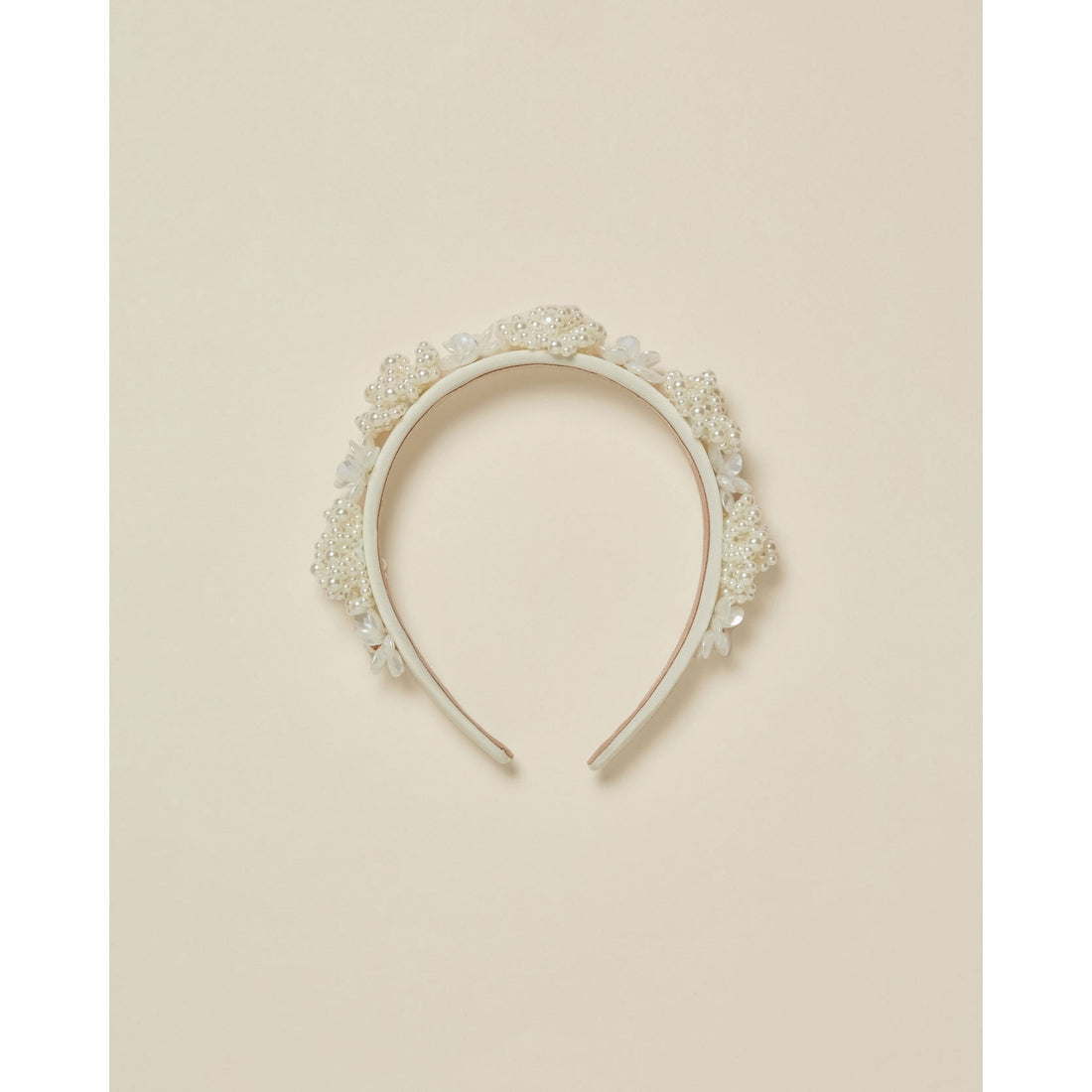 Noralee Flower Headband | Pearl
