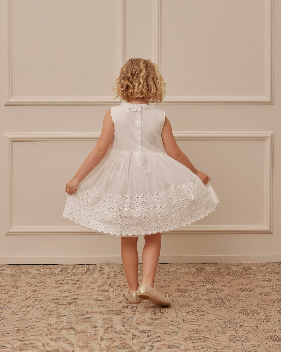 Noralee White Georgia Dress