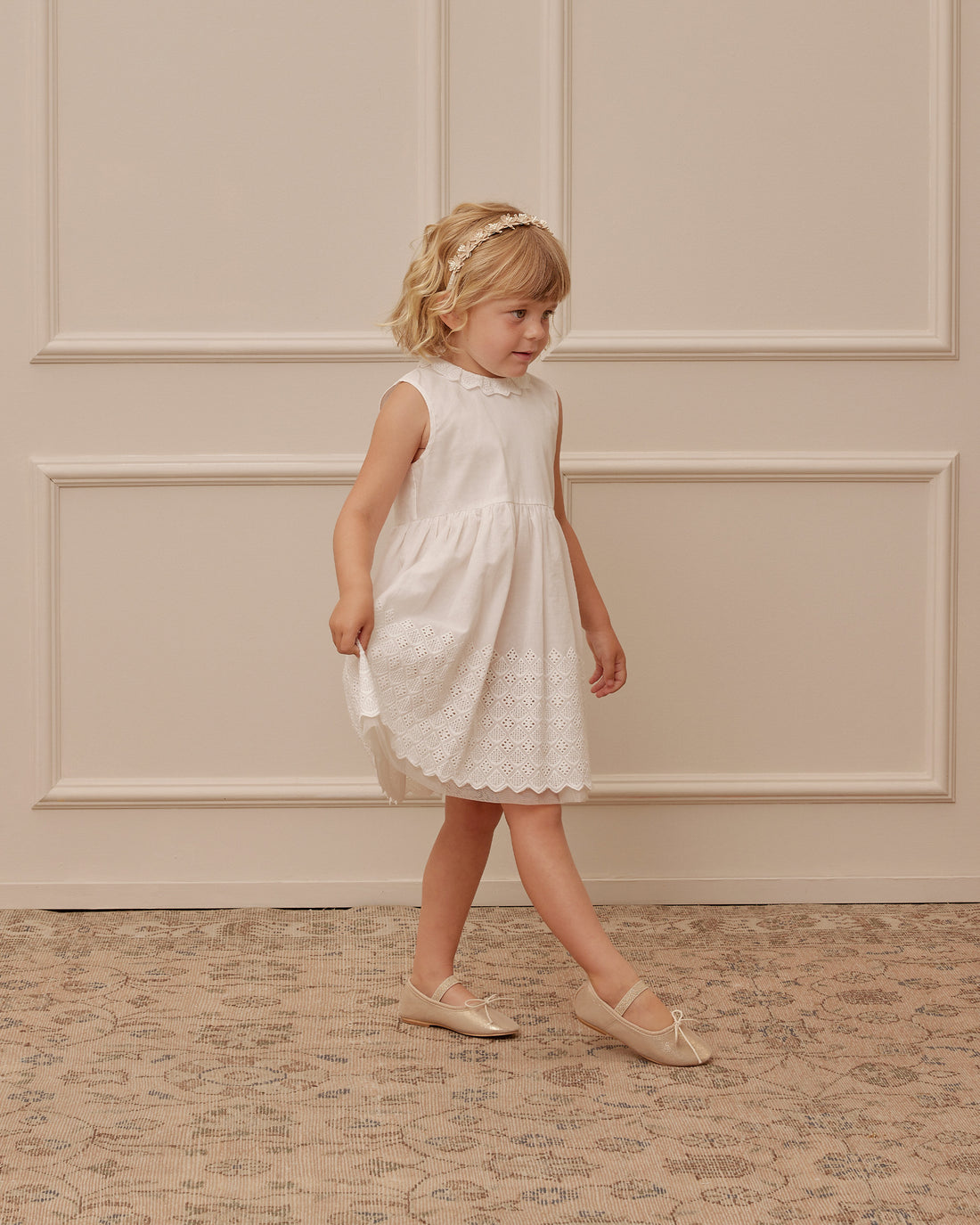 Noralee White Georgia Dress