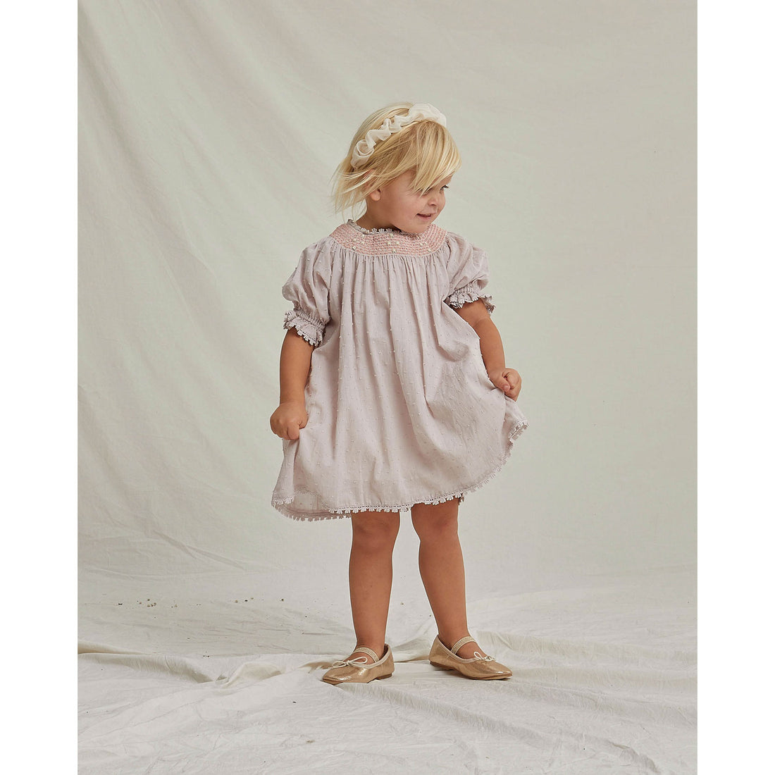 Noralee Dusty-Lavender Maddie Dress | Dusty Lavender