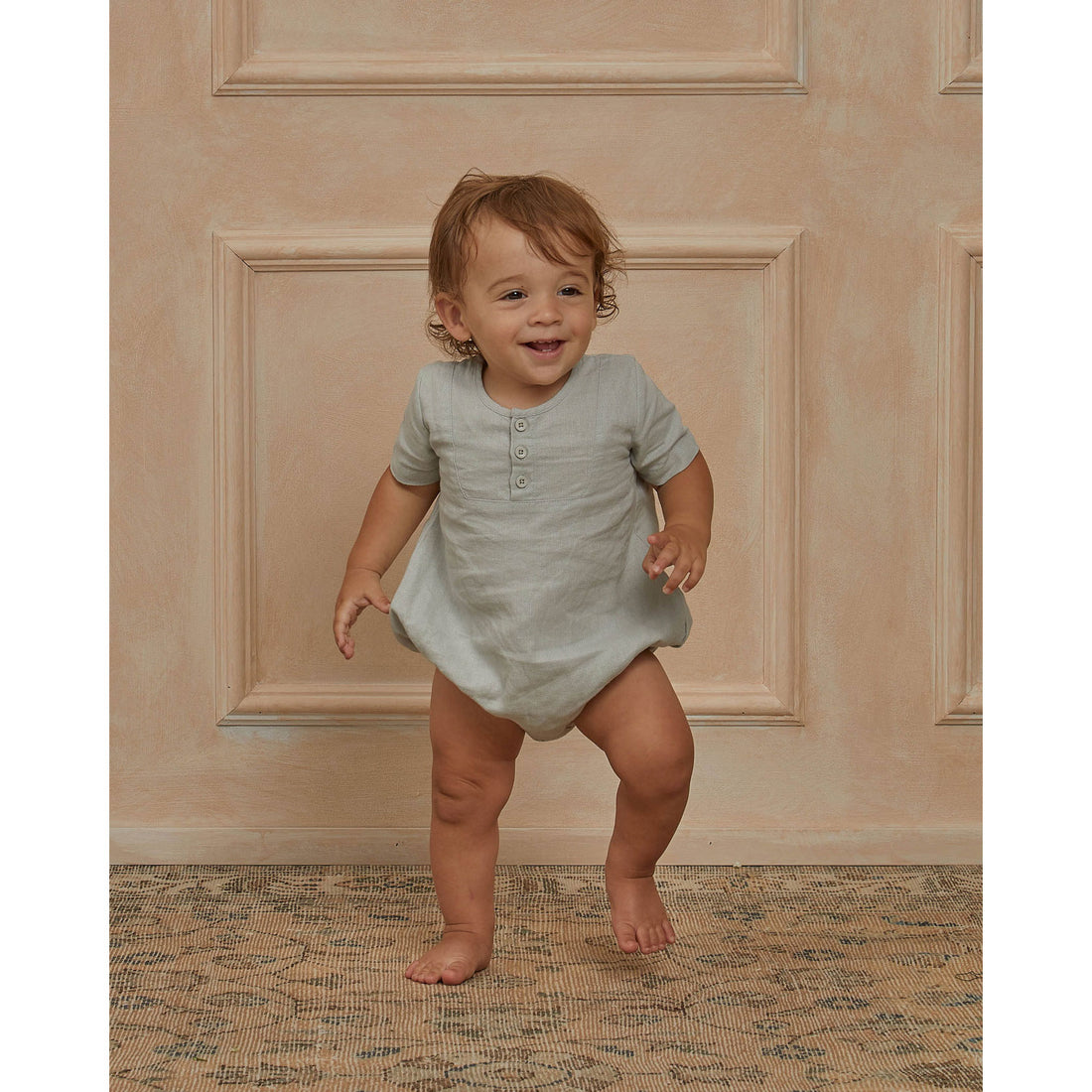 Noralee Light-Blue Beau Romper | Light Blue