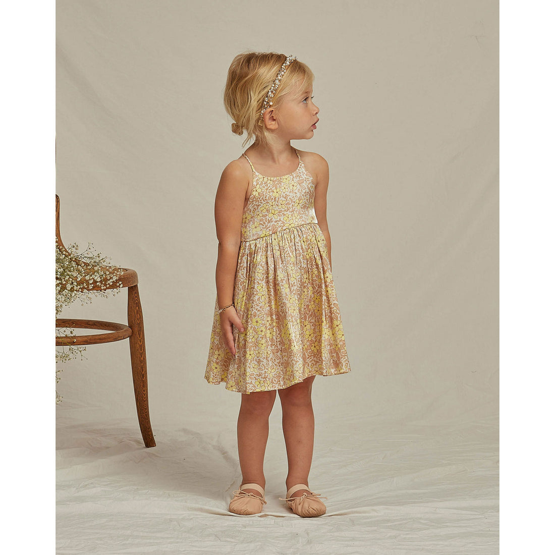 Noralee Ivory Pippa Dress | Lemon Flower
