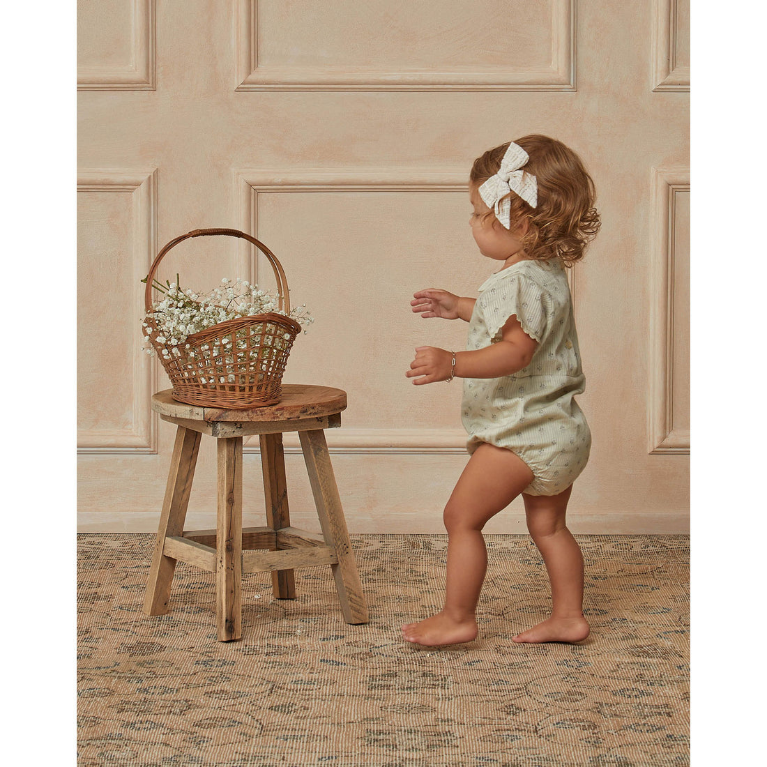 Noralee Sage Betty Romper | Petite Flower