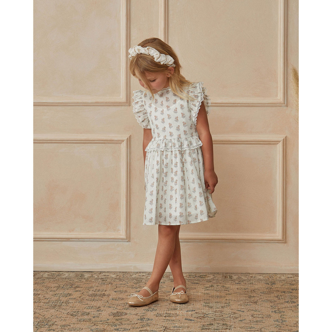 Noralee Ivory Alice Dress | Victorian Floral
