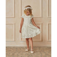 Noralee Natural Betty Dress | Lemon Ditsy