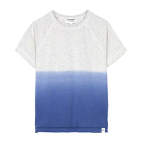 Finger in the Nose Nolan Heather Ecru Dip Dye Short Sleeve T-Shirt