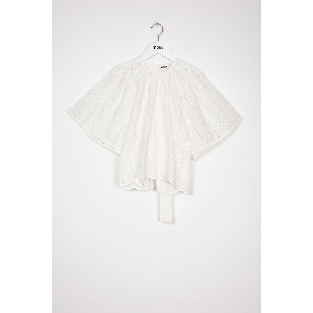 Indee Off White Noor Lace Top