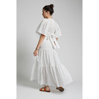 Indee Off White Long Lace Skirt