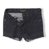 Finger in the Nose Black Denim Nova Shorts