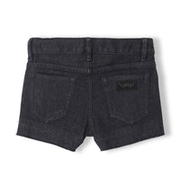 Finger in the Nose Black Denim Nova Shorts