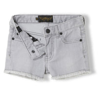 Finger in the Nose Bleached Grey Fringes Nova Shorts