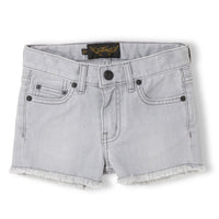 Finger in the Nose Bleached Grey Fringes Nova Shorts