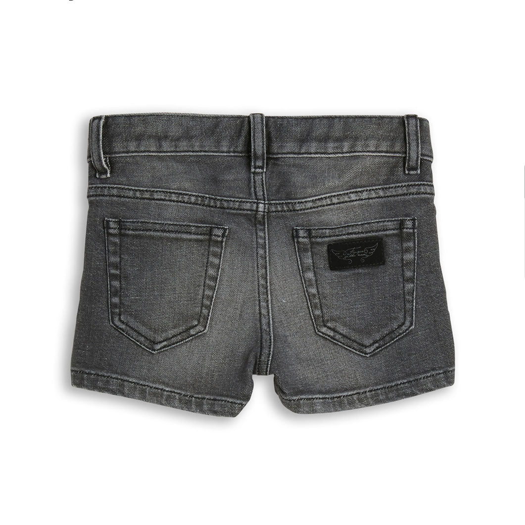 Finger in the Nose Grey Denim Nova Shorts