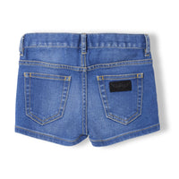 Finger in the Nose Mid Blue Denim Nova Shorts