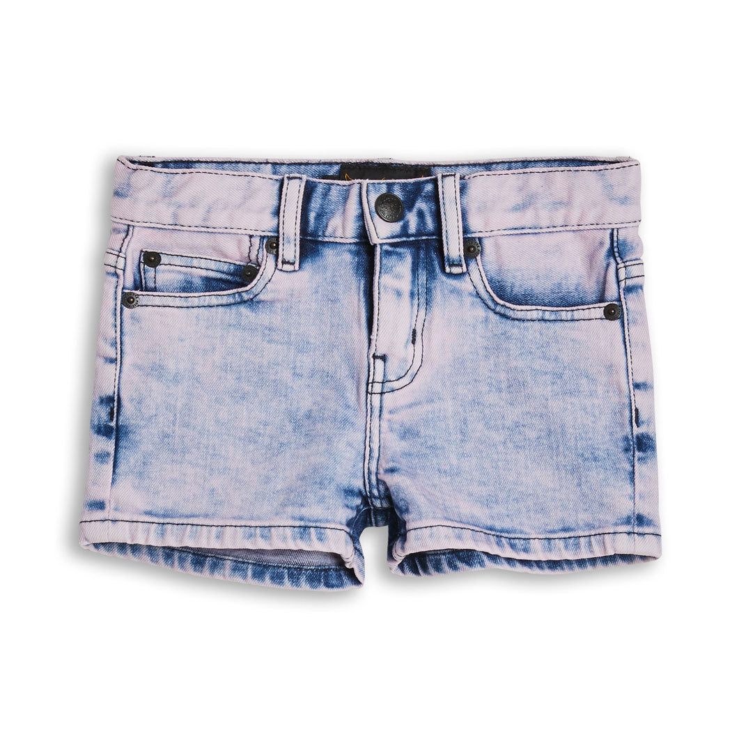 Finger in the Nose Pink Snow Wash Nova Shorts