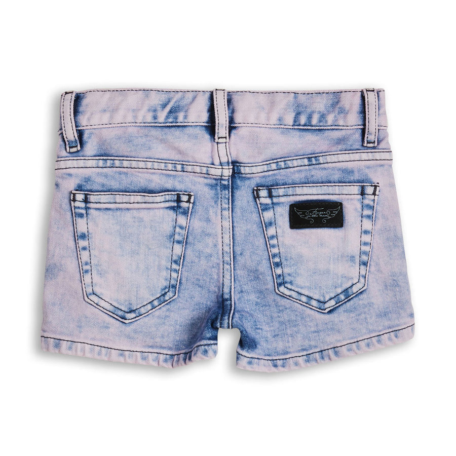 Finger in the Nose Pink Snow Wash Nova Shorts