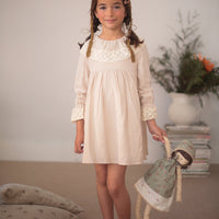 By Nine Beige Charlotte Dress