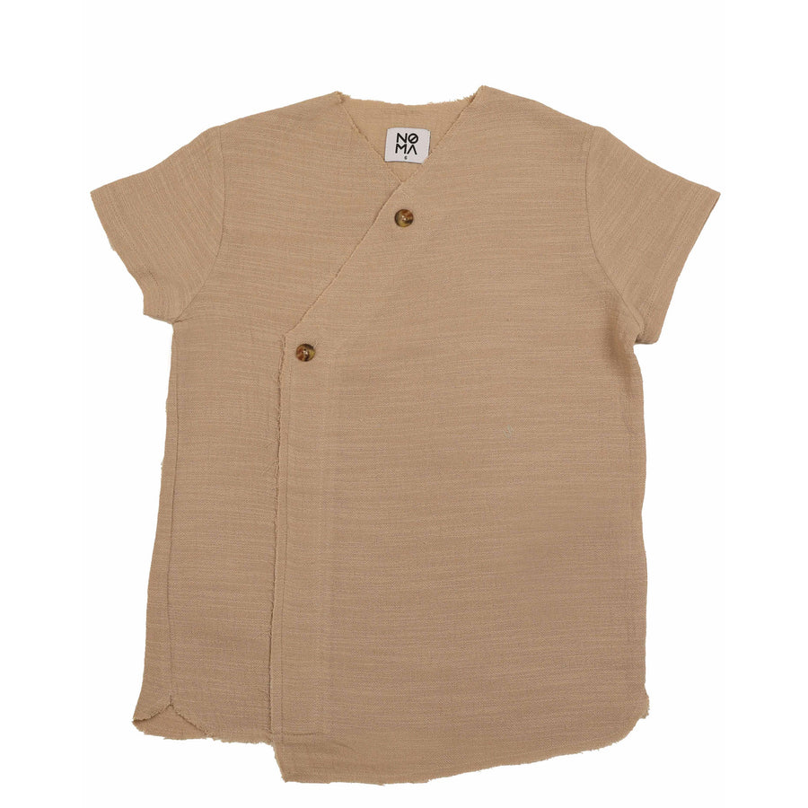 Noma Mushroom Asymmetrical Buttoned Shirt