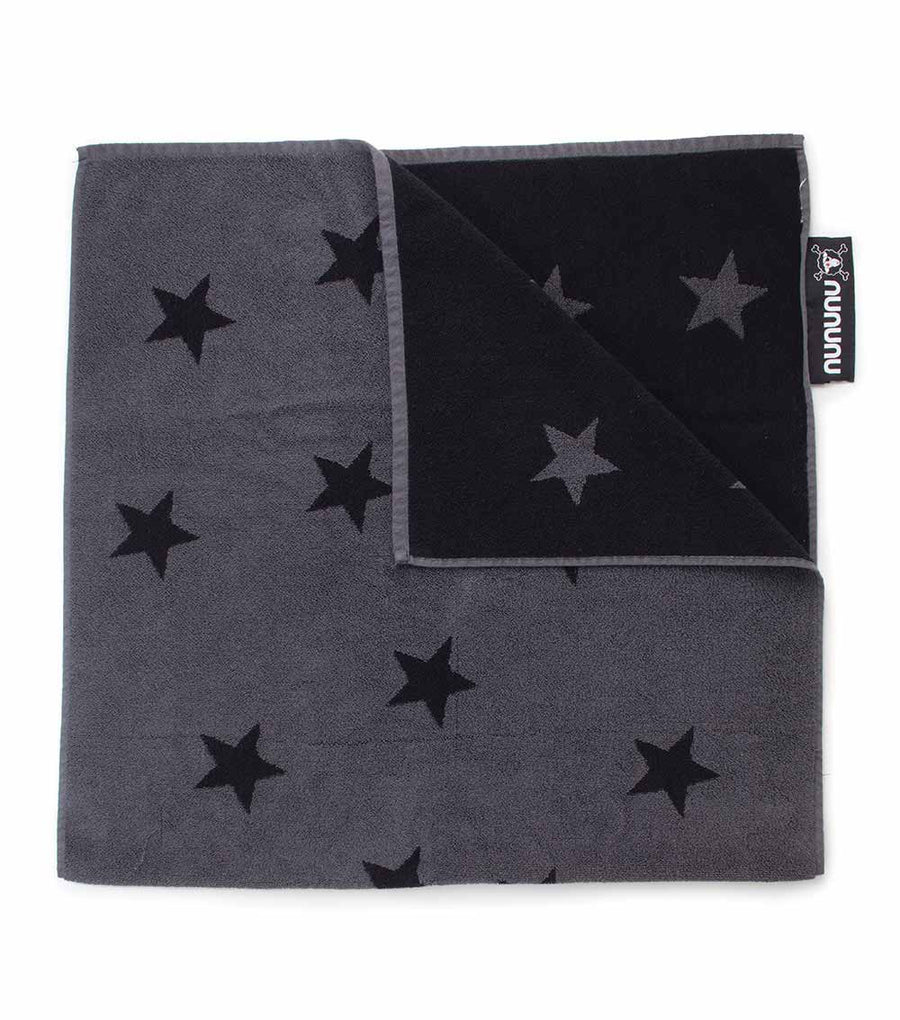 NUNUNU Black Star Towel