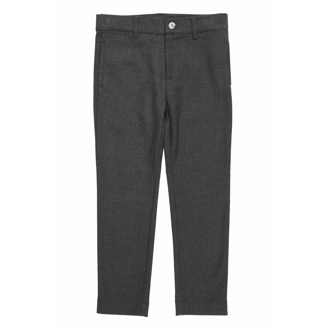 Noma Charcoal Wool Effect Slim Pants