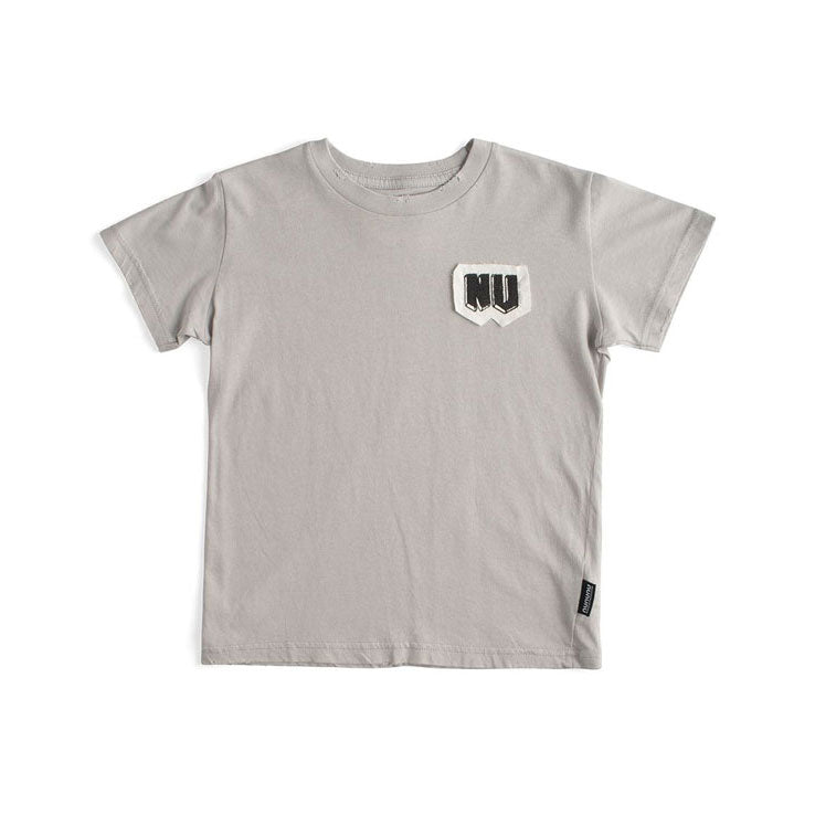 NUNUNU Ice Grey Nu Basic T-shirt