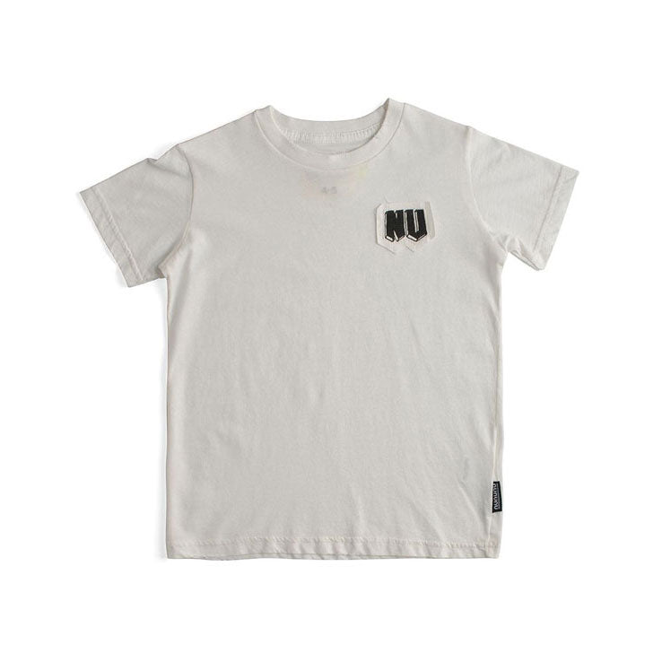 NUNUNU White Nu Basic T-shirt
