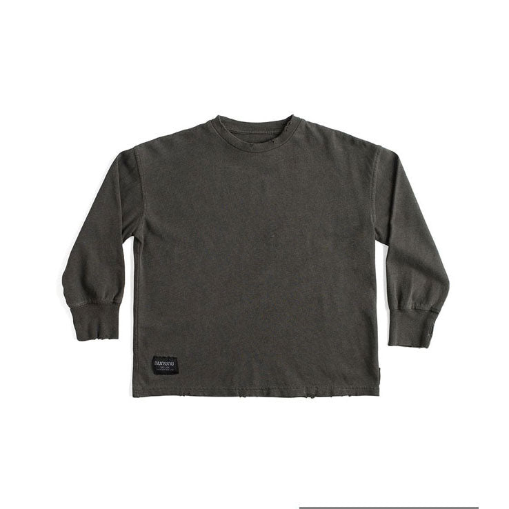 NUNUNU Dyed Graphite Nu Shirt