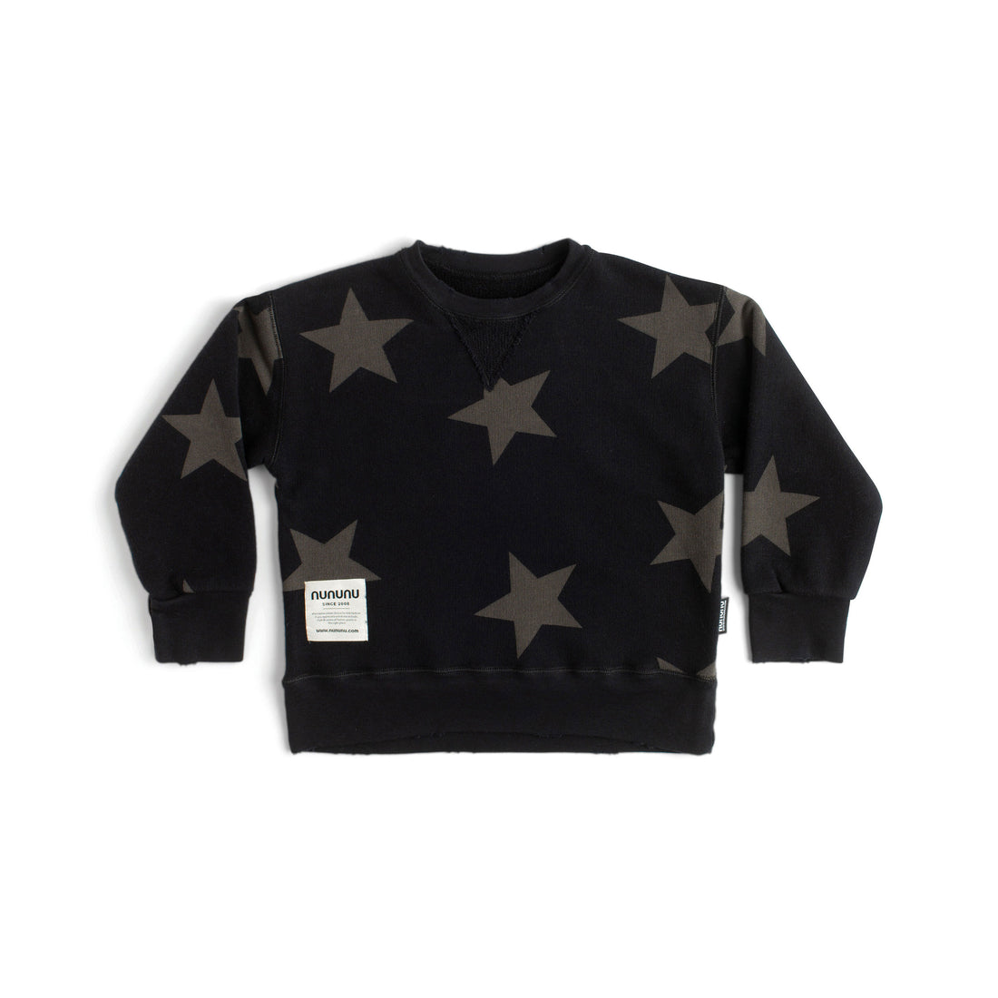 NUNUNU Black Star Sweatshirt
