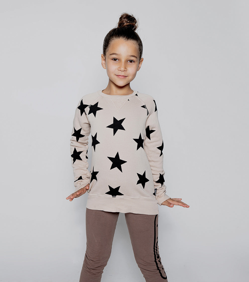 NUNUNU Nude Star Sweatshirt