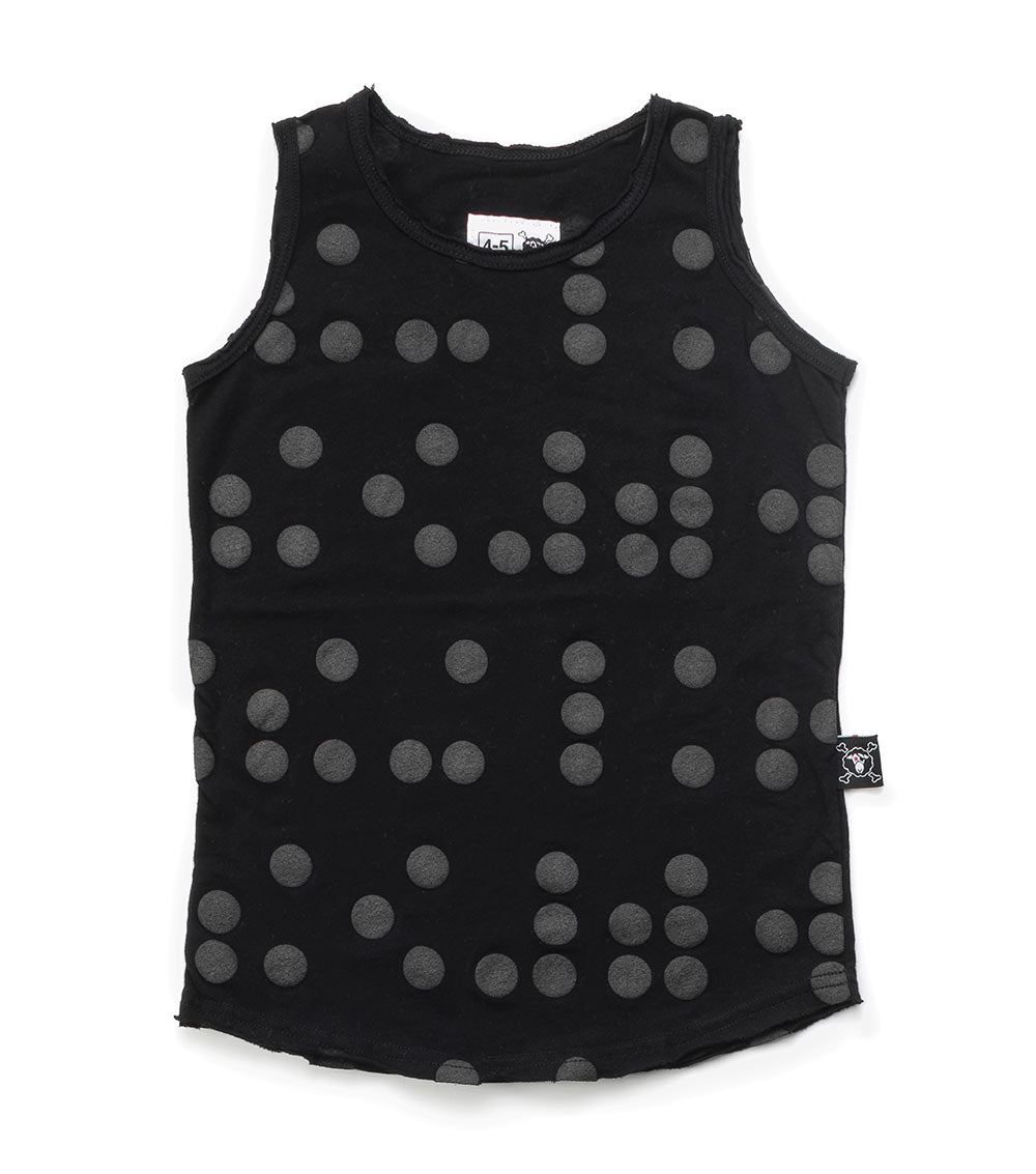 NUNUNU Black Braille Tank