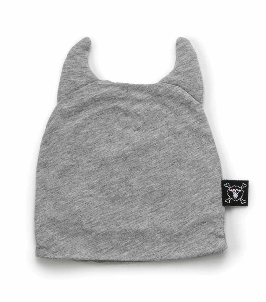 NUNUNU Heather Grey Viking Hat